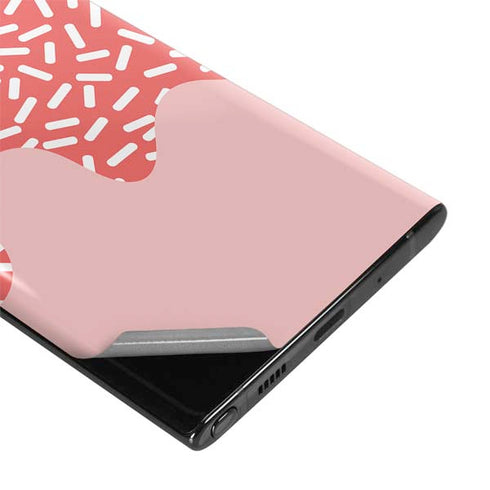 Coral Spring Sprinkles Galaxy Note 10 Skin